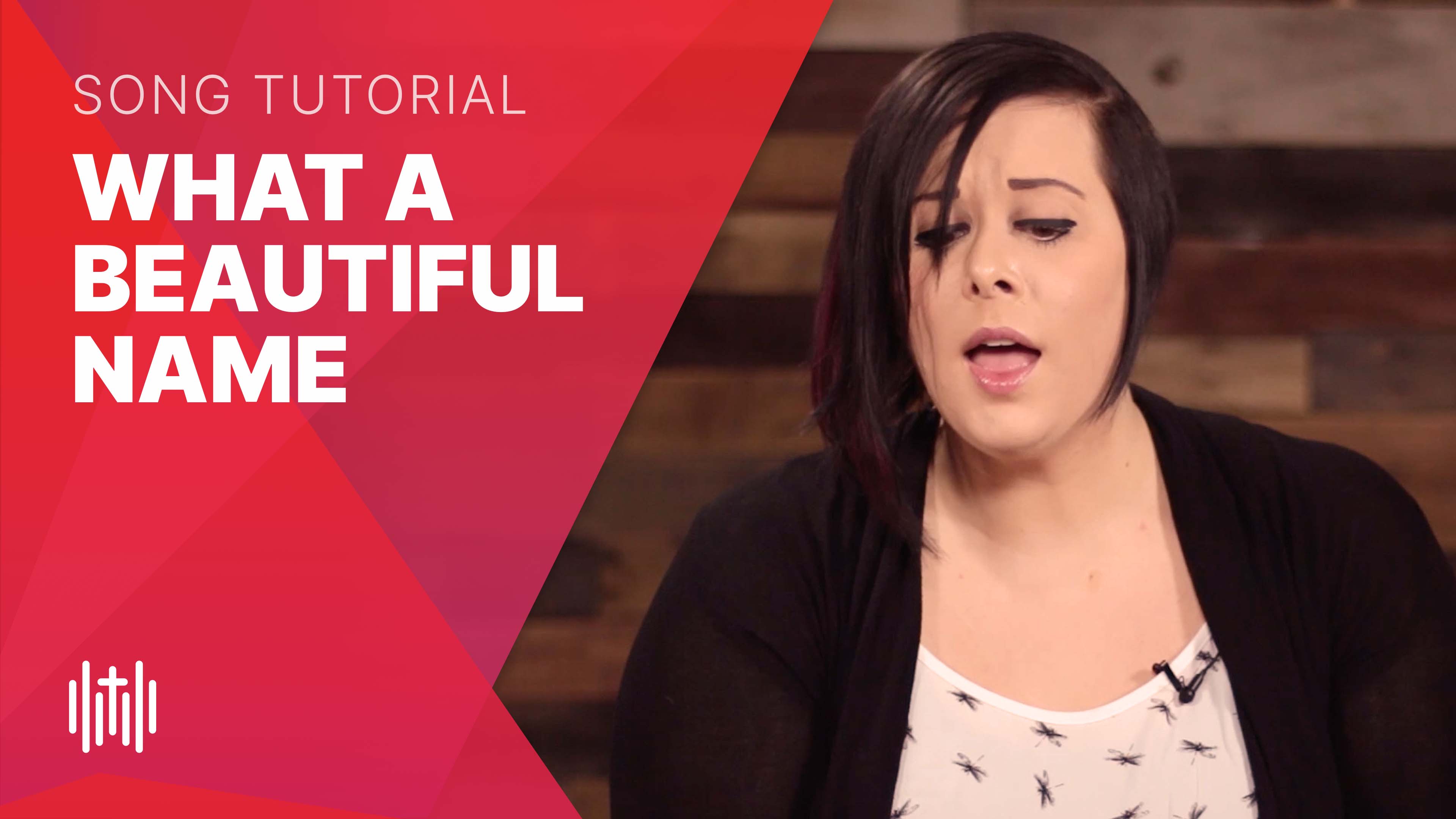 learn how to sing What A Beautiful Name like Hillsong and Brooke Fraser